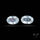 Himalayan Quartz Pair Faceted Fine Clear Crystal Quartz