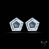 Himalayan Quartz Pair Faceted Fine Clear Crystal Quartz