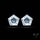 Himalayan Quartz Pair Faceted Fine Clear Crystal Quartz