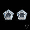 Himalayan Quartz Pair Faceted Fine Clear Crystal Quartz
