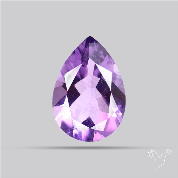 Amethyst Faceted Cut Fine Gemstone