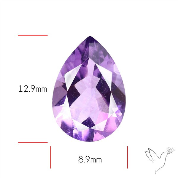 Amethyst Faceted Cut Fine Gemstone