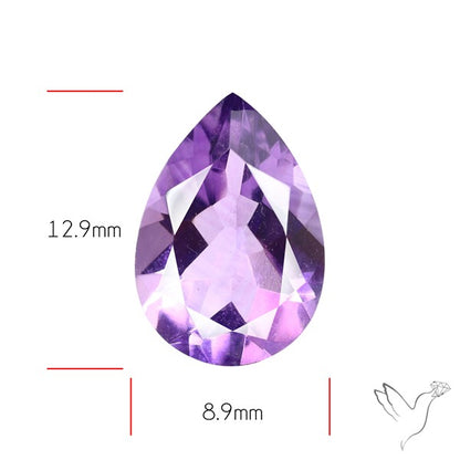 Amethyst Faceted Cut Fine Gemstone