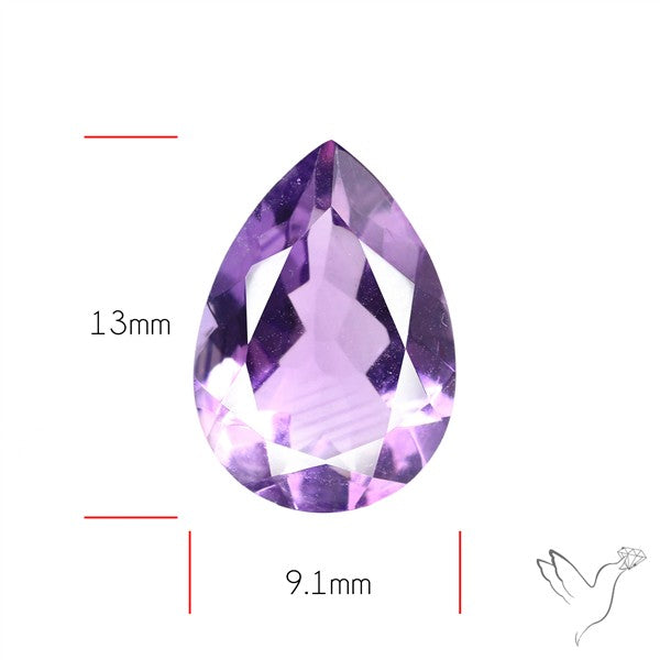 Amethyst Faceted Cut Fine Gemstone