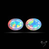 AAA Ethiopian Opal Faceted Pair Fine Gemstone