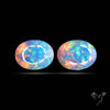 AAA Ethiopian Opal Faceted Pair Fine Gemstone
