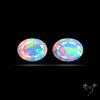AAA Ethiopian Opal Faceted Pair Fine Gemstone