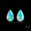 AAA Ethiopian Opal Faceted Pair Fine Gemstone