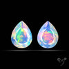 AAA Ethiopian Opal Faceted Pair Fine Gemstone