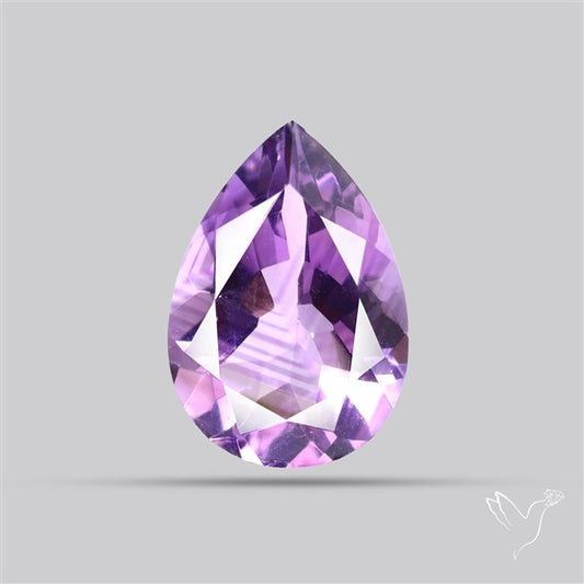 Amethyst Faceted Cut Fine Gemstone
