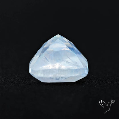 Faceted Indian Rainbow Moonstone