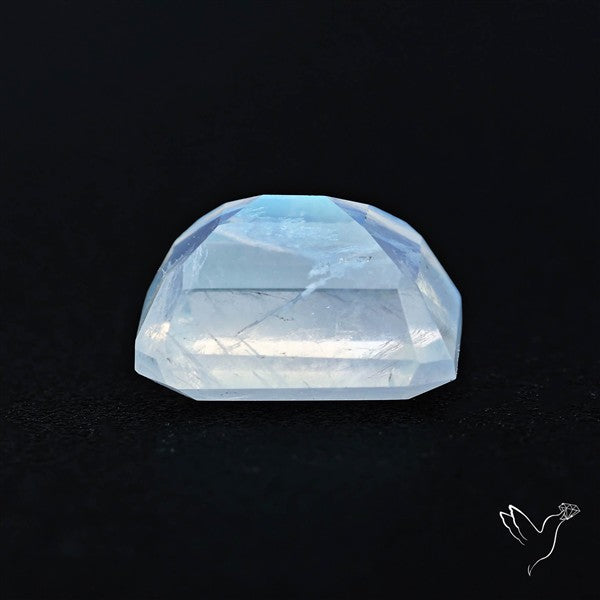 Faceted Indian Rainbow Moonstone