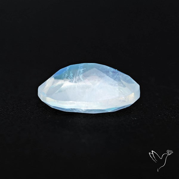 Faceted Indian Rainbow Moonstone