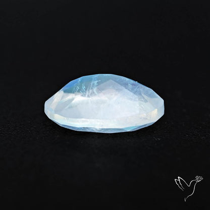 Faceted Indian Rainbow Moonstone