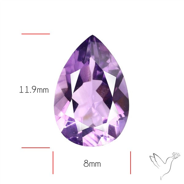 Amethyst Faceted Cut Fine Gemstone