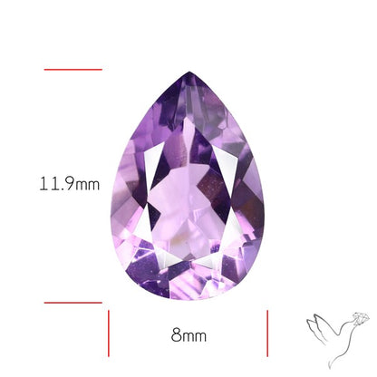 Amethyst Faceted Cut Fine Gemstone
