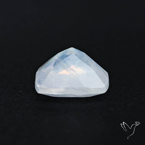 Faceted Indian Rainbow Moonstone