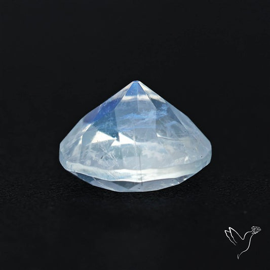 Faceted Indian Rainbow Moonstone