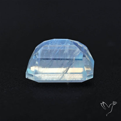 Faceted Indian Rainbow Moonstone