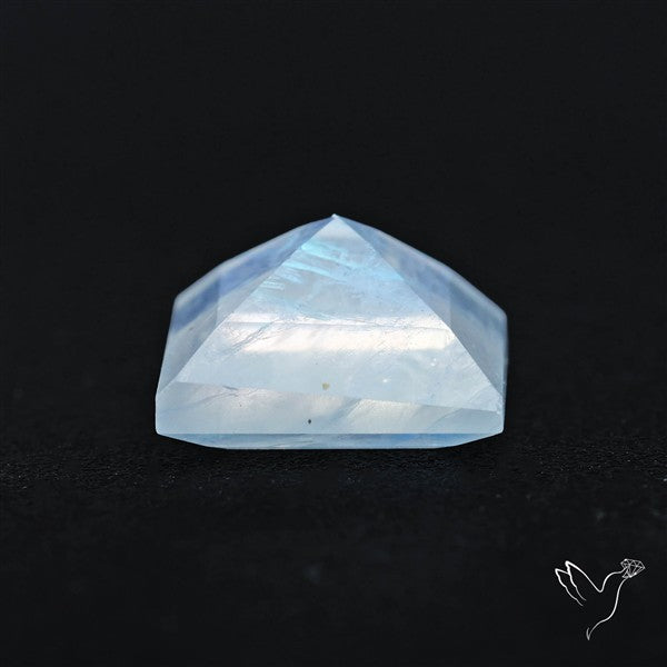 Faceted Indian Rainbow Moonstone