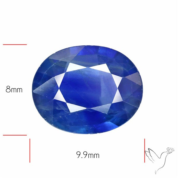 Natural Blue Sapphire Faceted High Grade Fine Gemstone