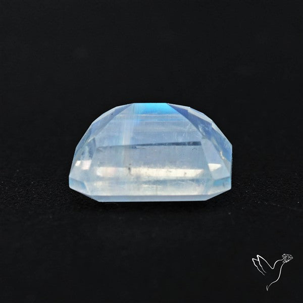 Faceted Indian Rainbow Moonstone
