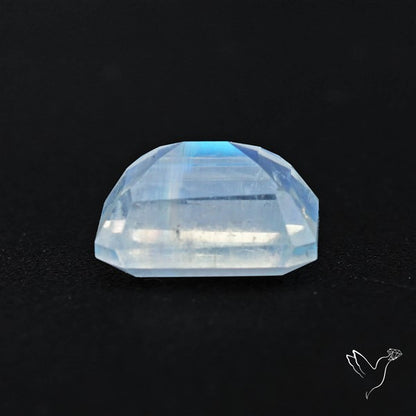 Faceted Indian Rainbow Moonstone