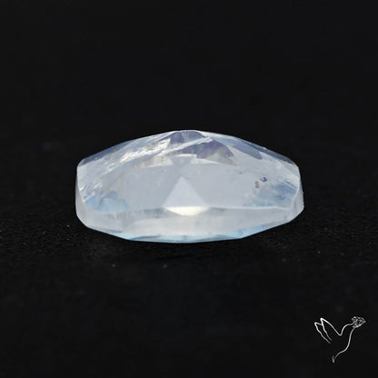 Faceted Indian Rainbow Moonstone