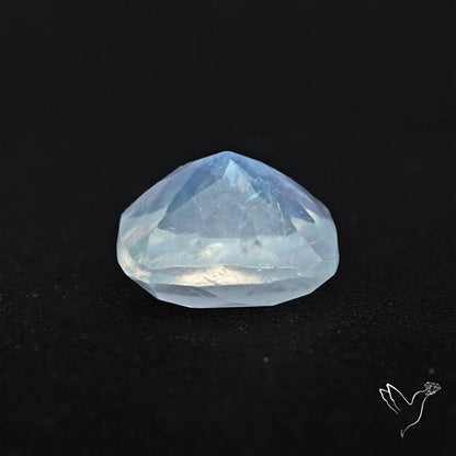 Faceted Indian Rainbow Moonstone