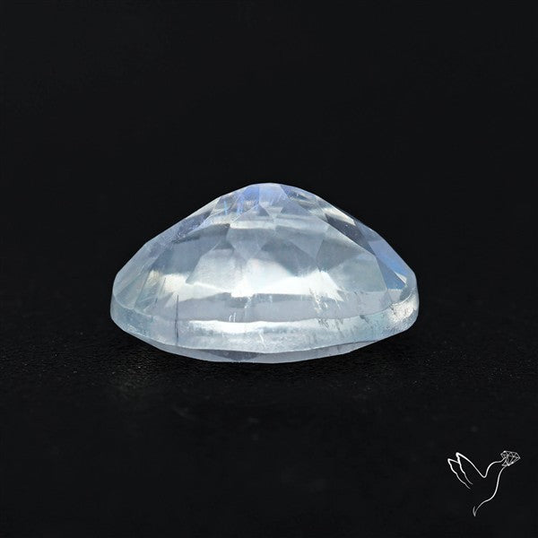 Faceted Indian Rainbow Moonstone