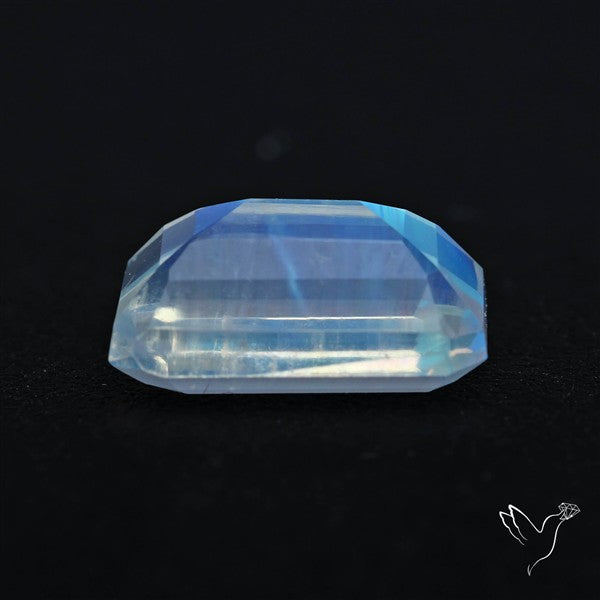 Faceted Indian Rainbow Moonstone