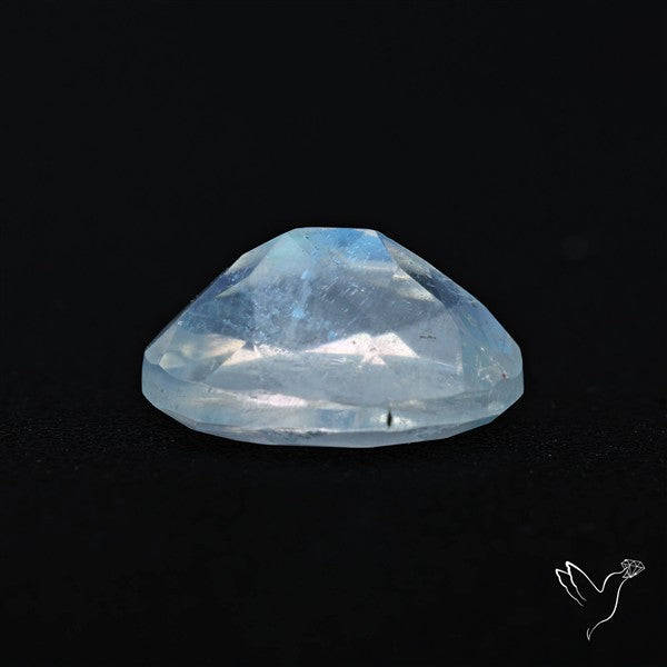 Faceted Indian Rainbow Moonstone