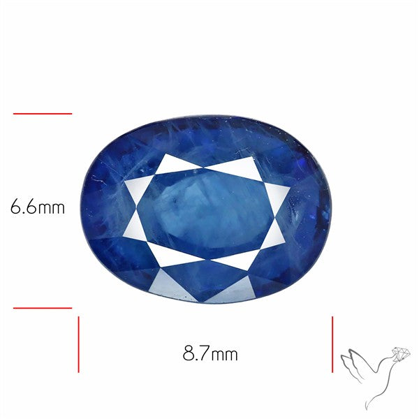 Blue Sapphire Faceted High Grade Fine Gemstone
