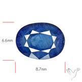 Blue Sapphire Faceted High Grade Fine Gemstone