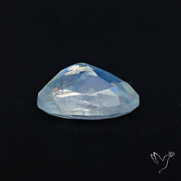 Faceted Indian Rainbow Moonstone