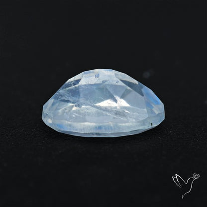 Faceted Indian Rainbow Moonstone