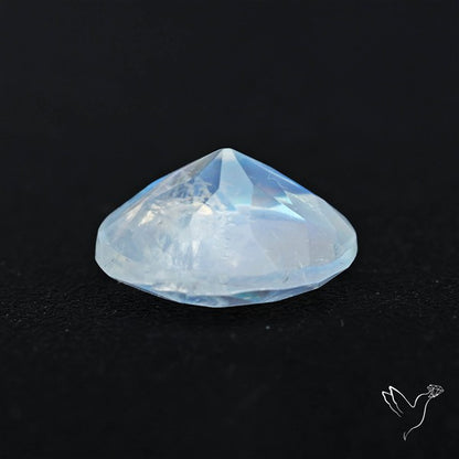 Faceted Indian Rainbow Moonstone
