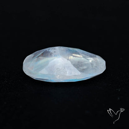 Faceted Indian Rainbow Moonstone