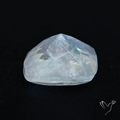 Faceted Indian Rainbow Moonstone