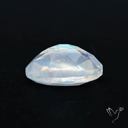 Faceted Indian Rainbow Moonstone