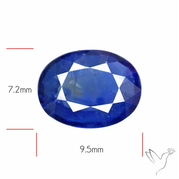 Blue Sapphire Faceted High Grade Fine Gemstone