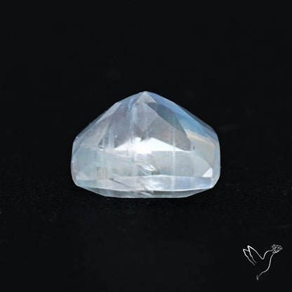 Faceted Indian Rainbow Moonstone