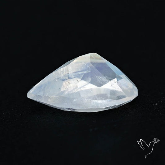 Faceted Indian Rainbow Moonstone
