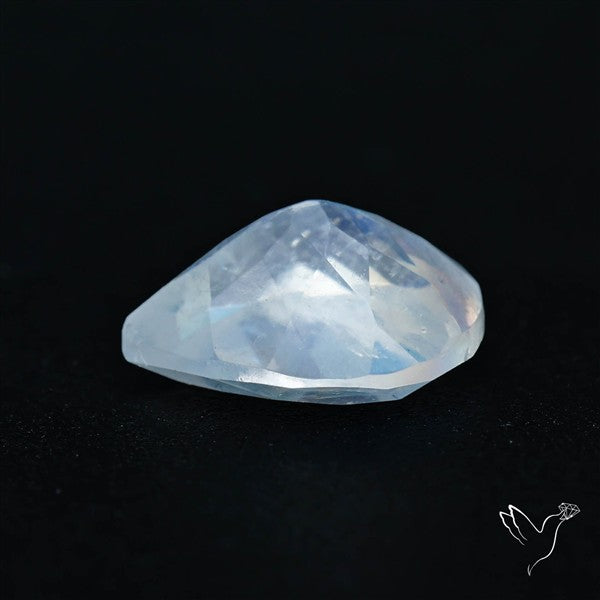 Faceted Indian Rainbow Moonstone