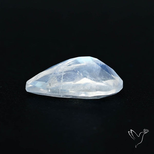 Faceted Indian Rainbow Moonstone