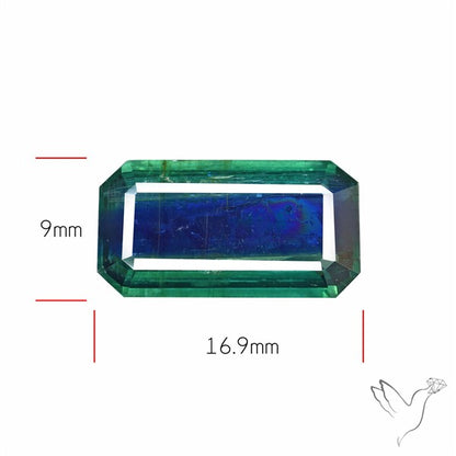 Rare Bi-color Kyanite Natural Blue Green Fine Gemstone