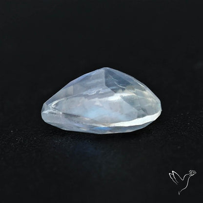 Faceted Indian Rainbow Moonstone
