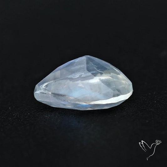 Faceted Indian Rainbow Moonstone