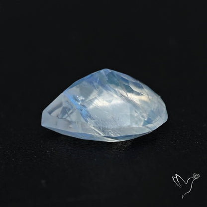Faceted Indian Rainbow Moonstone