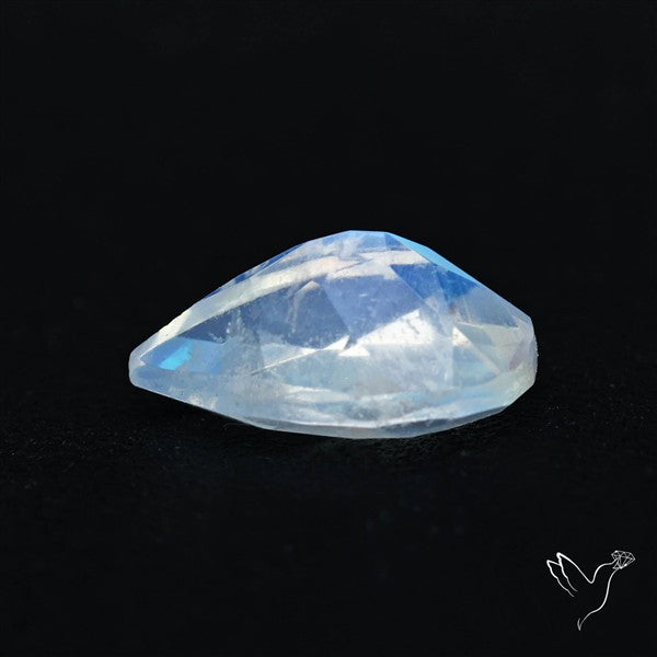 Faceted Indian Rainbow Moonstone